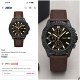Fossil Multifunction Black Dial Quartz