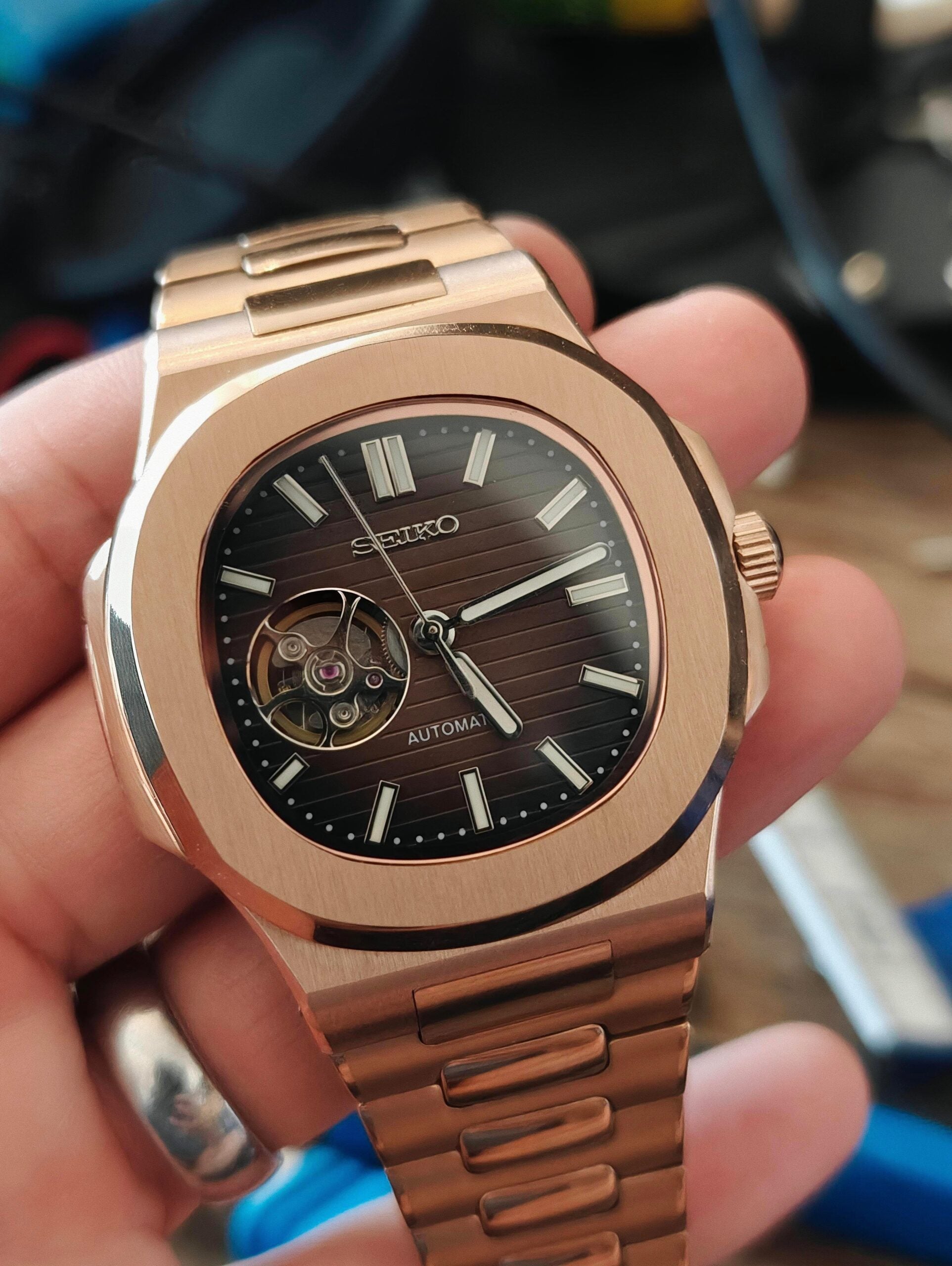 Seiko Nautilus Automatic Rose Gold