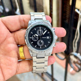 Fossil Bronson Chronograph Black Dial Quartz