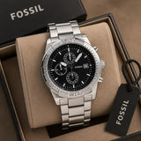 Fossil Bronson Chronograph Black Dial Quartz