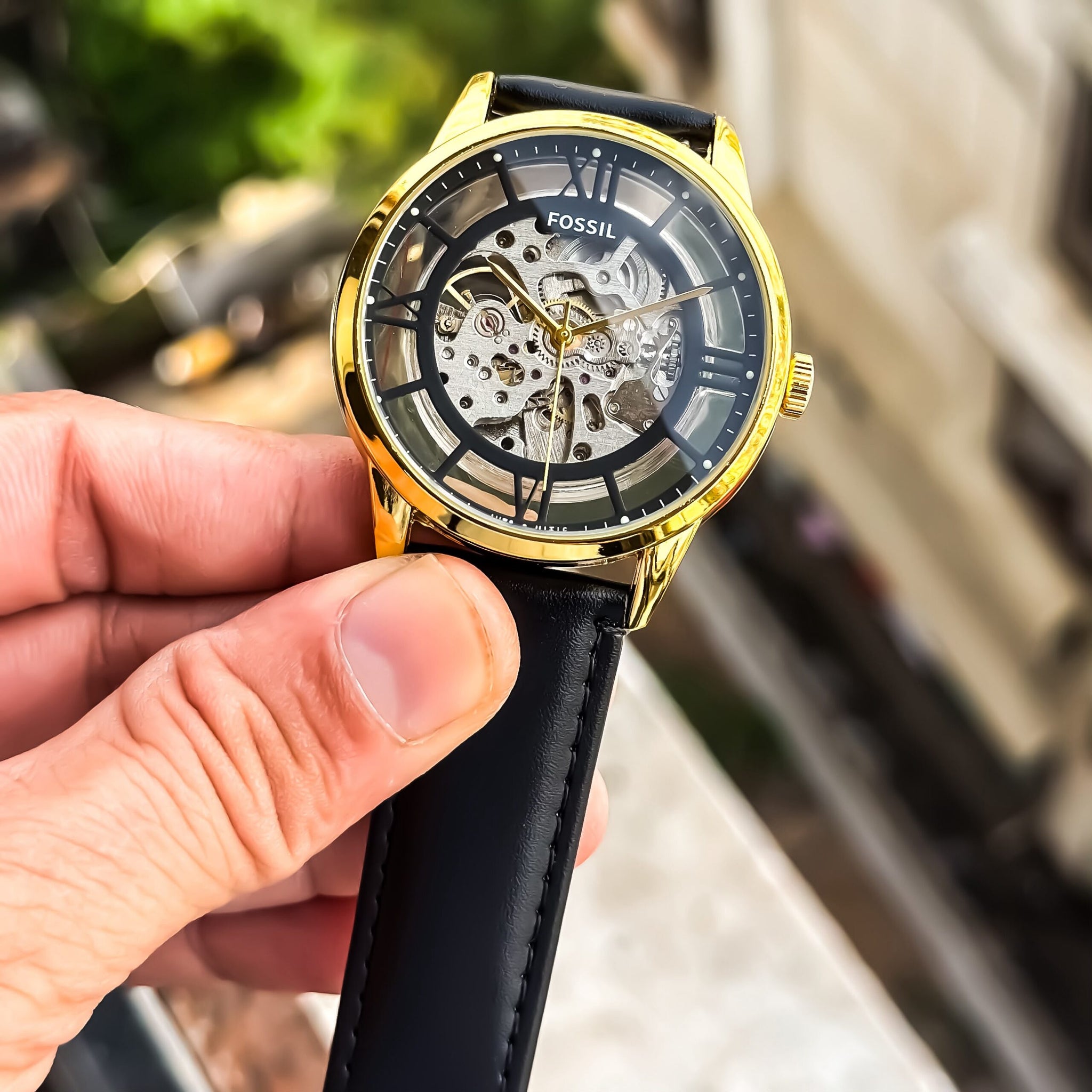 Fossil Townsman Brown Automatic