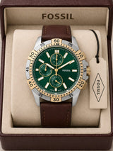 Fossil Garrett FS6147 Green Dial