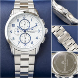 Maurice White Dial Silver Quartz