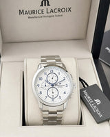 Maurice White Dial Silver Quartz