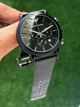 Emporio Armani Slim Black Chronograph