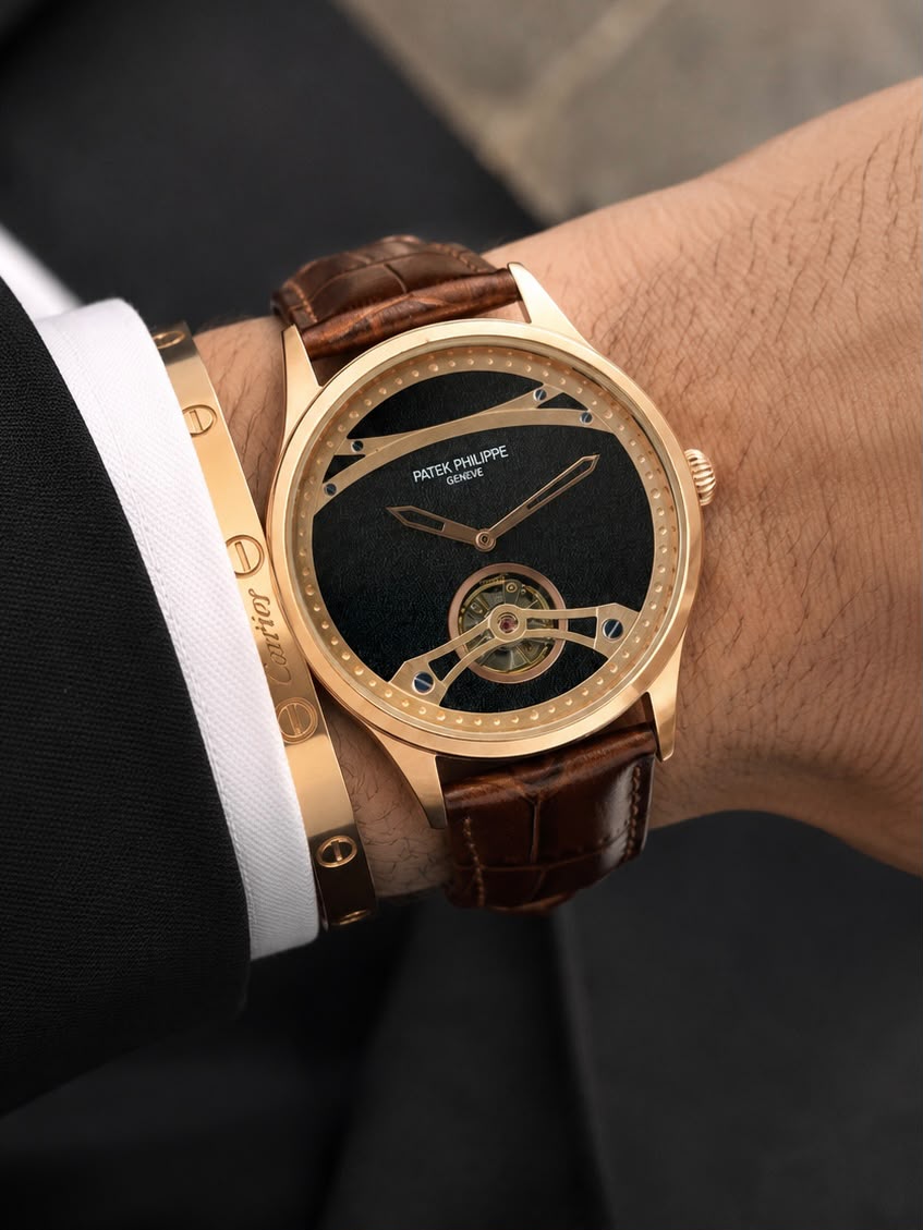 Patek Philippe Tourbillon Black Dial Automatic