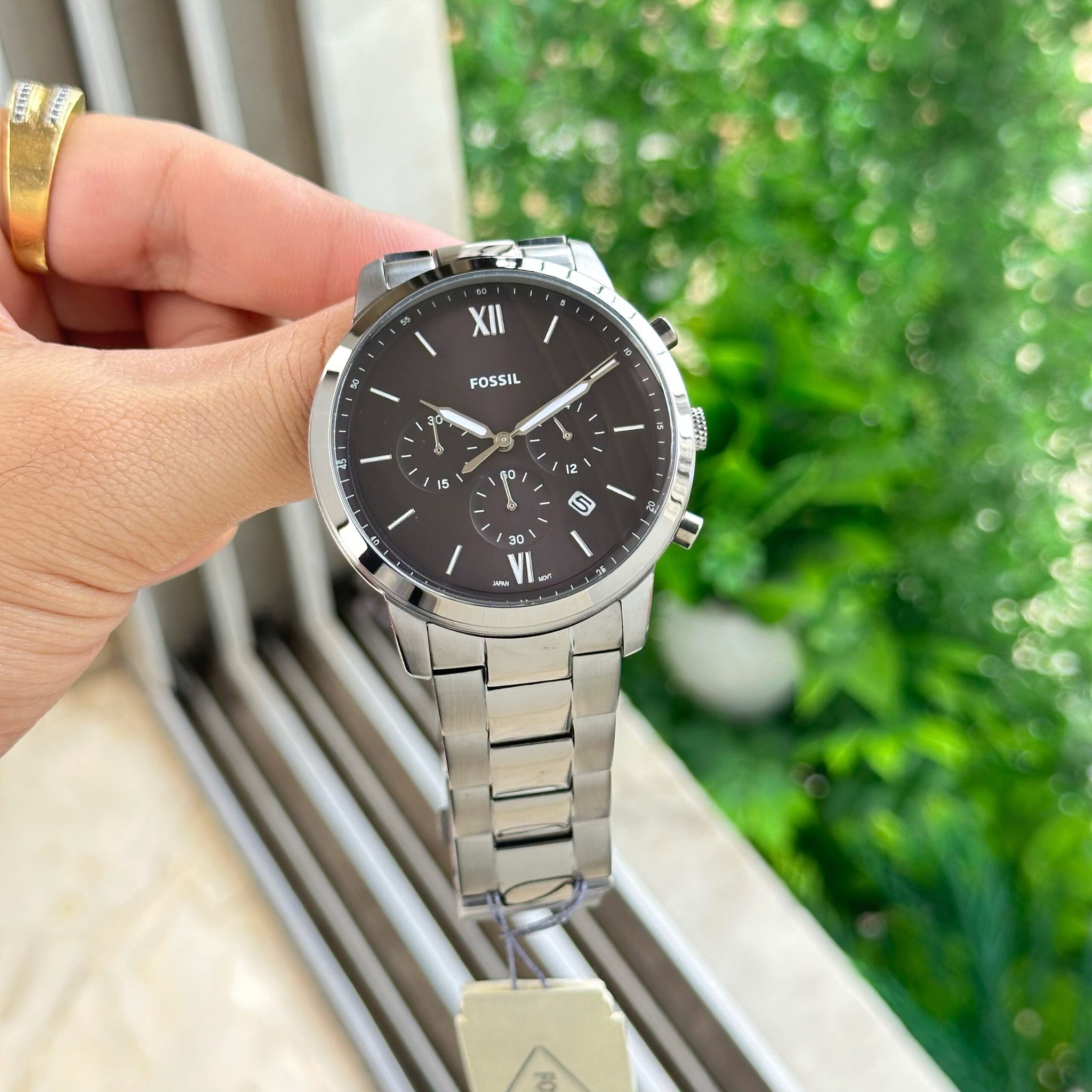Fossil Neutra Chronograph Grey Dial