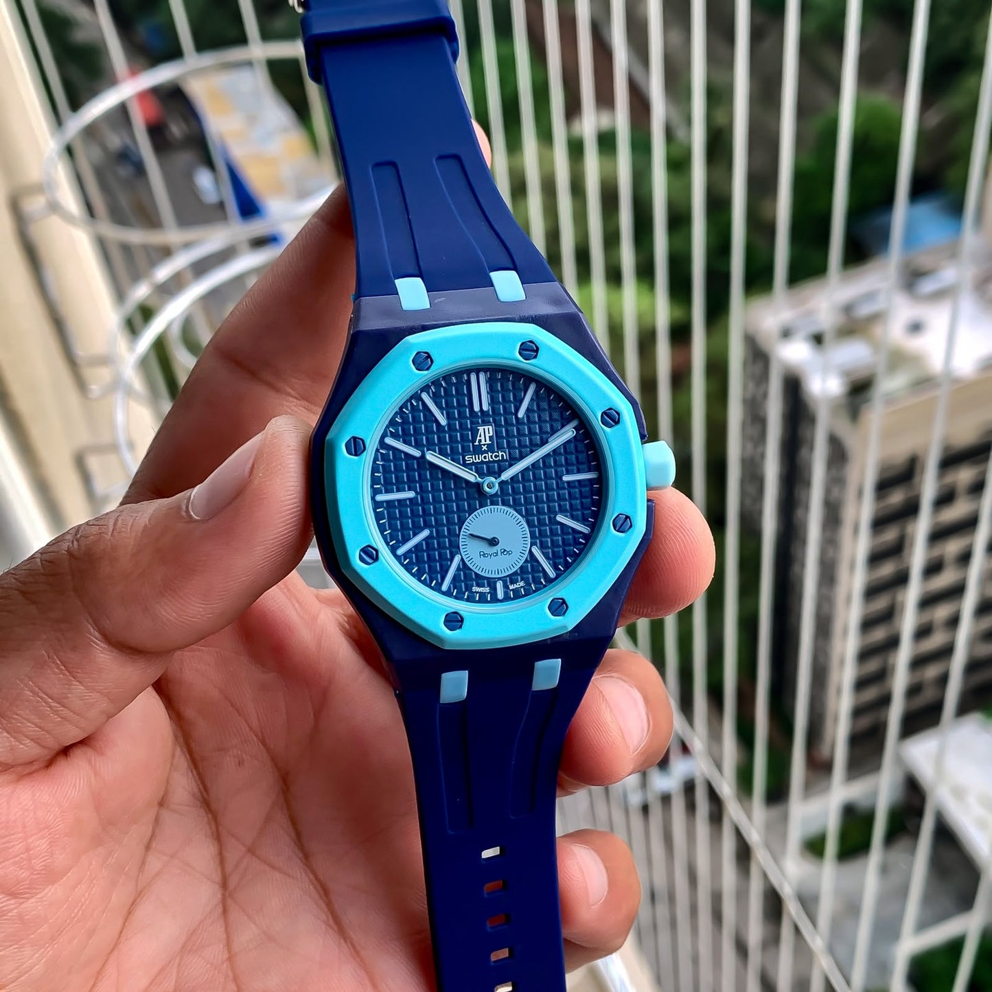 Audemars Piguet x Swatch Royal Pop Blue