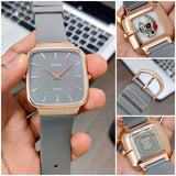 Rado Slim Grey Rose Gold Tone Dial