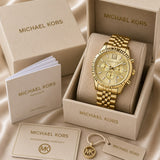 Michael Kors Lexington Chronograph Gold