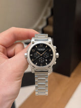 Montblanc Chronograph Black Textured Dial
