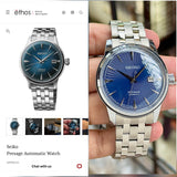Seiko Presage Automatic Blue Sunburst Dial