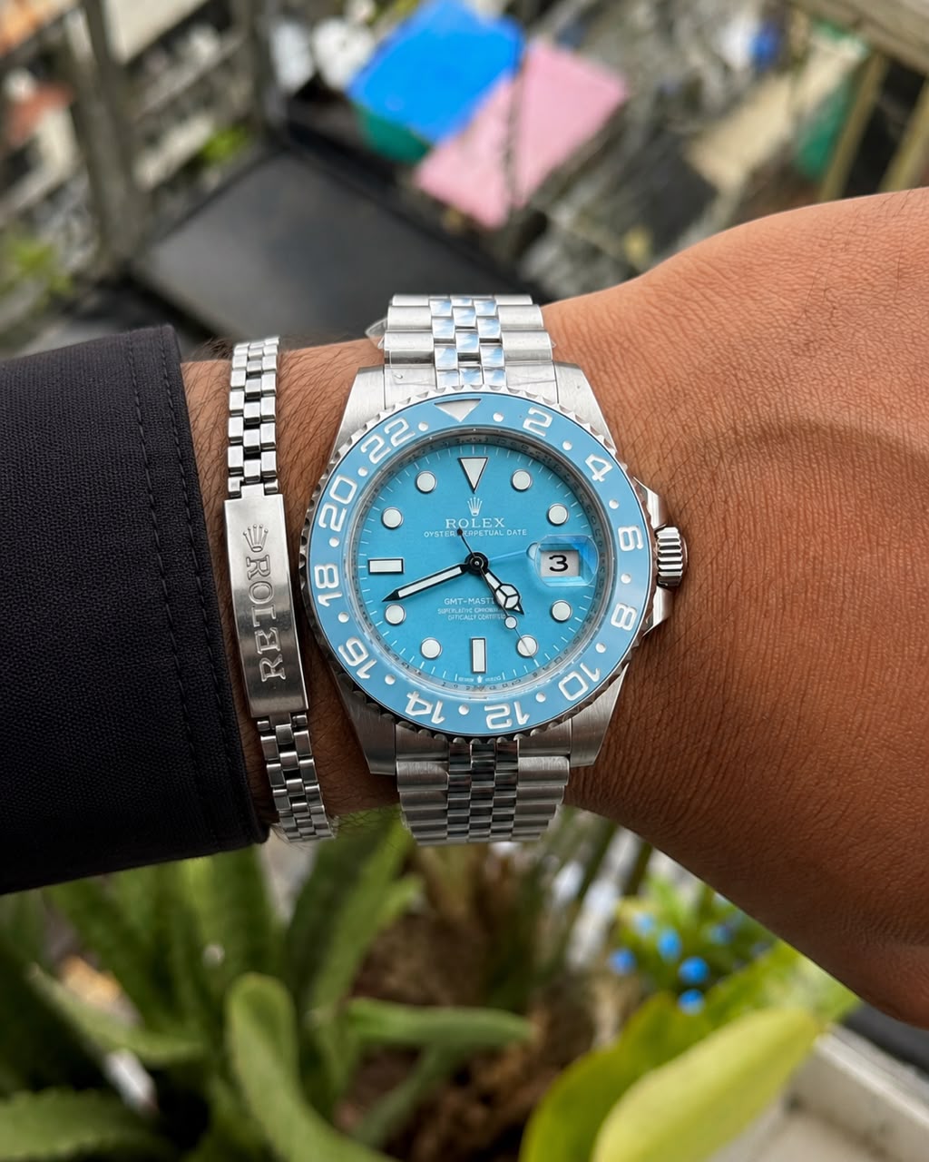 Rolex GMT Master II Blue Dial Automatic