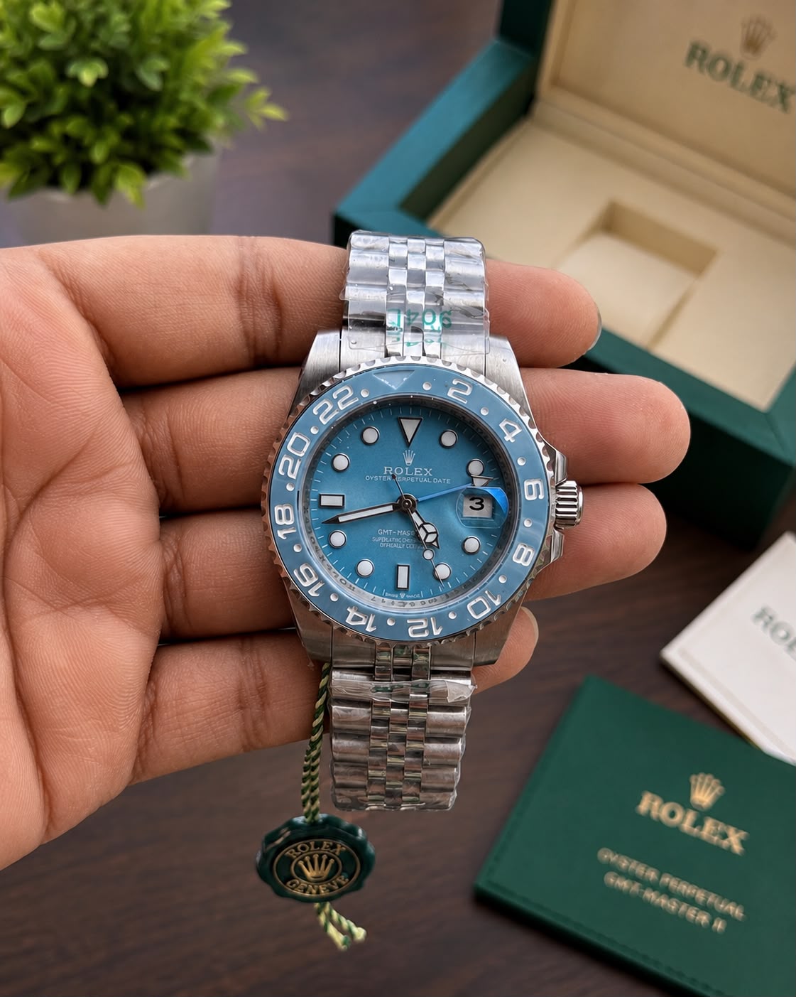 Rolex GMT Master II Blue Dial Automatic