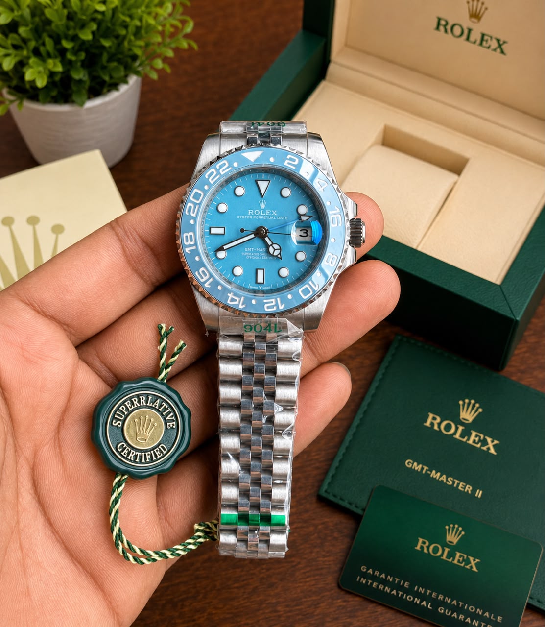 Rolex GMT Master II Blue Dial Automatic
