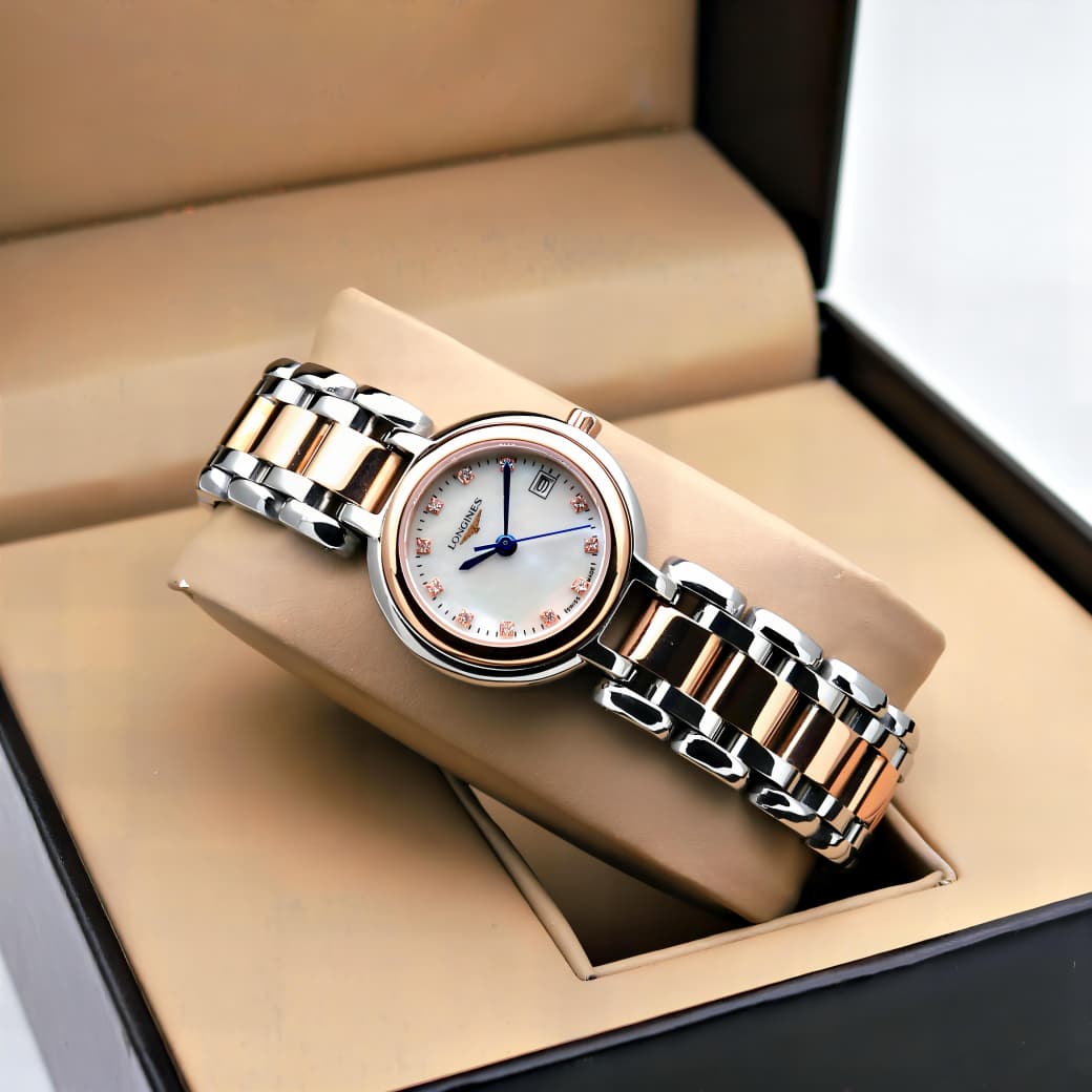 Longines PrimaLuna White Mother-of-Pearl
