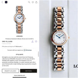 Longines PrimaLuna White Mother-of-Pearl