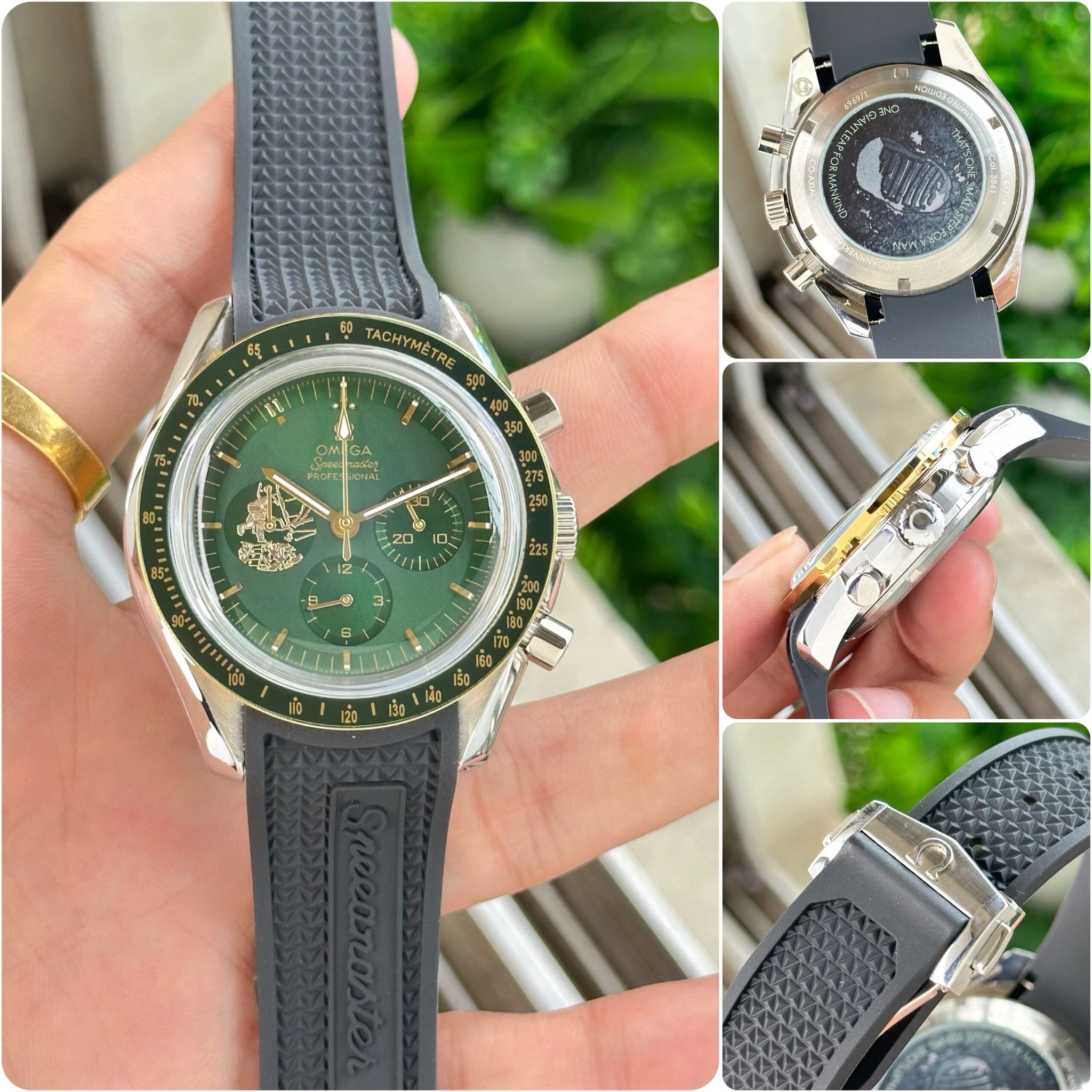 Omega Apollo Green Dial Chronograph