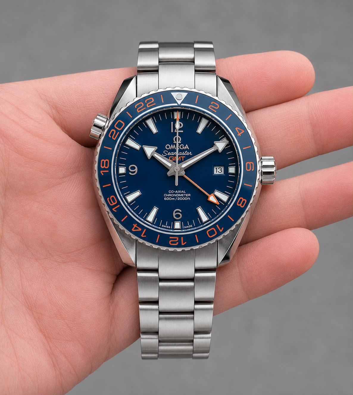Omega Seamaster Planet Ocean Blue Dial
