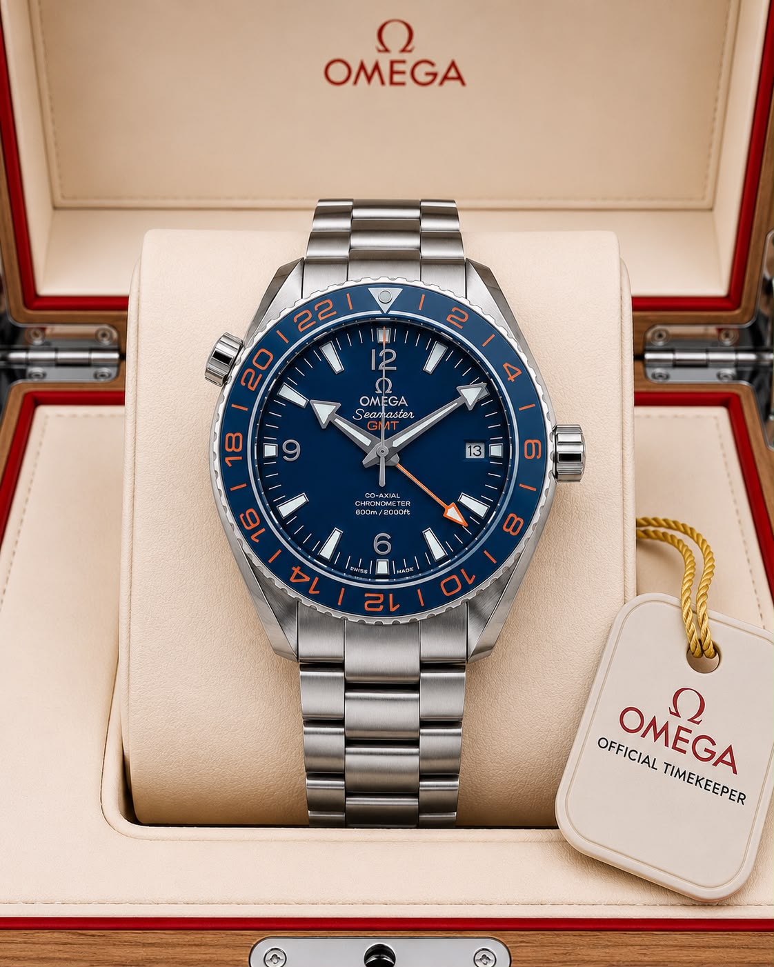 Omega Seamaster Planet Ocean Blue Dial