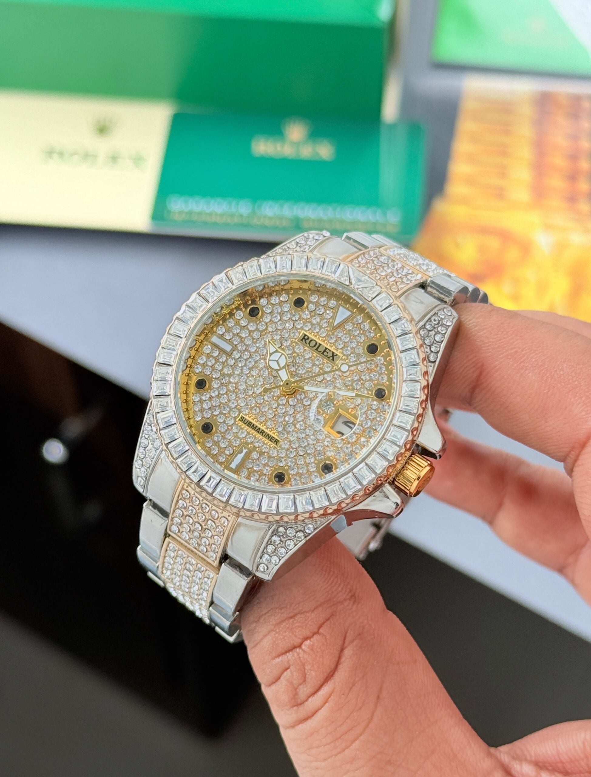 Rolex Super Submariner Diamond Two-Tone