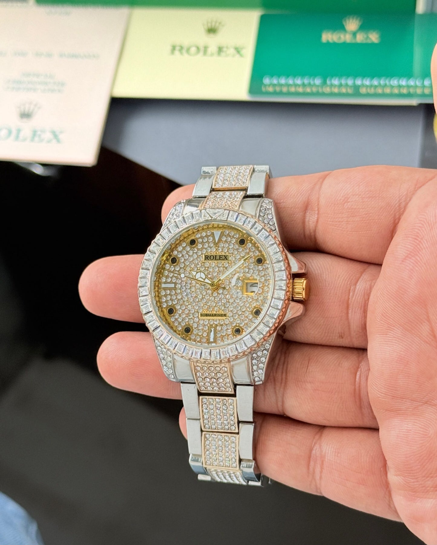 Rolex Super Submariner Diamond Two-Tone