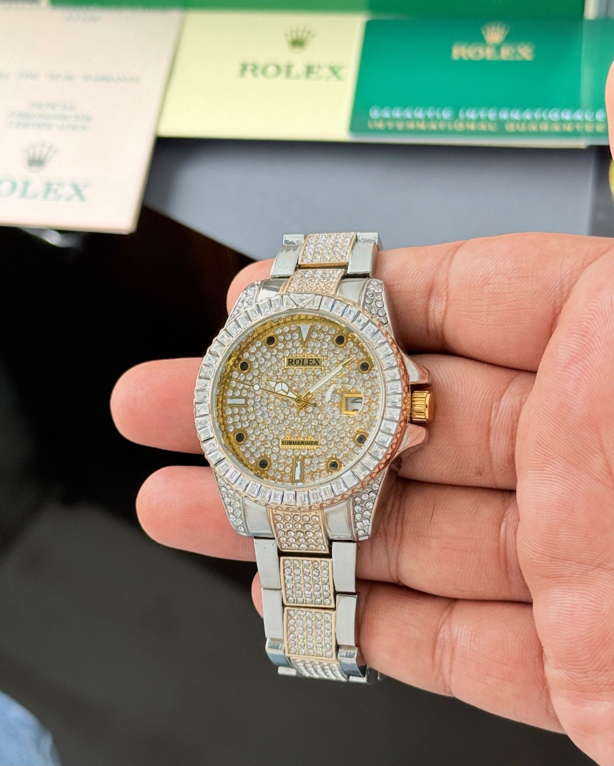 Rolex Super Submariner Diamond Two-Tone