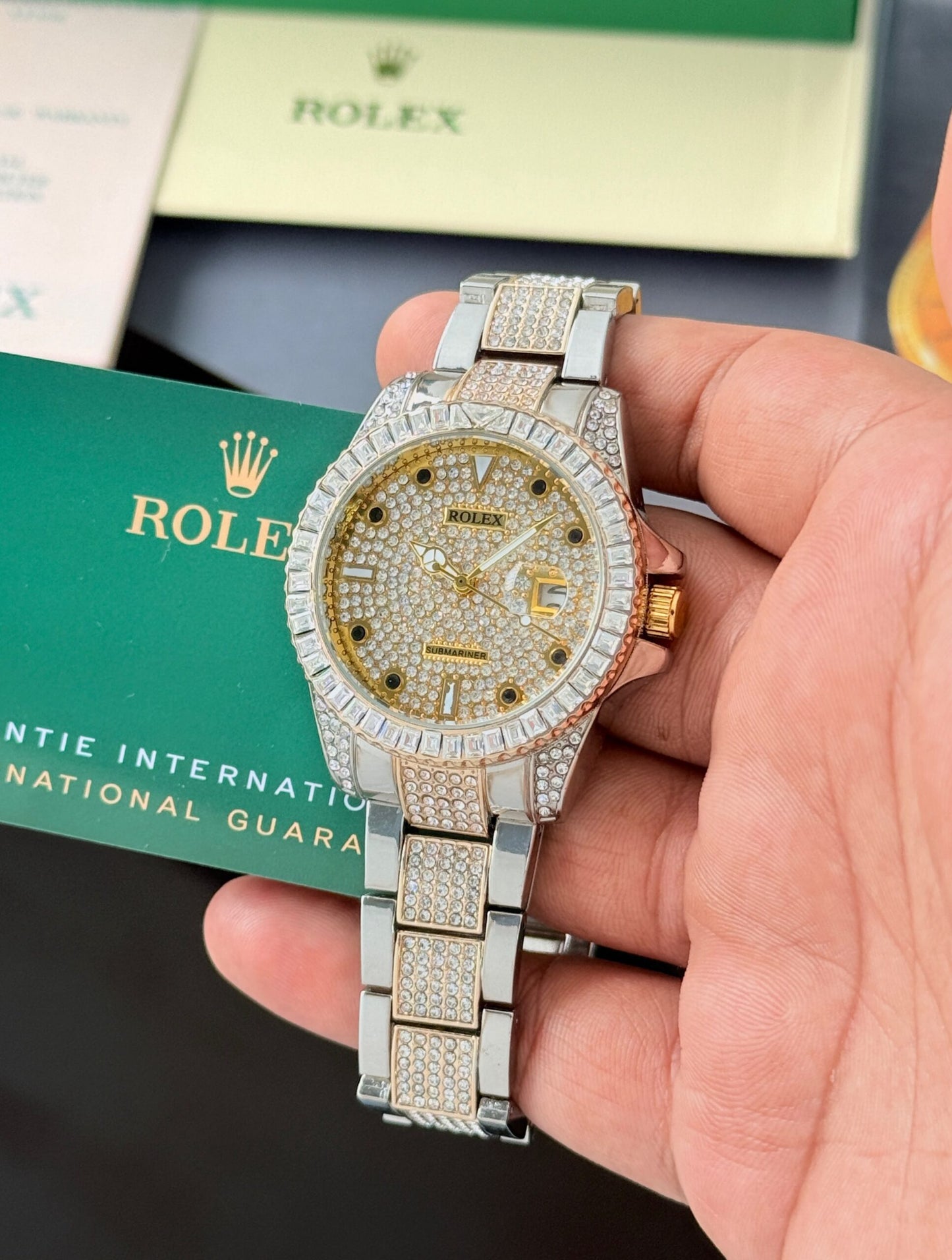 Rolex Super Submariner Diamond Two-Tone