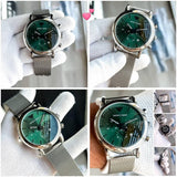 Emporio Armani Aviator Green Dial Chronograph