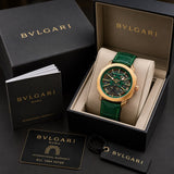 Bvlgari Octo Skeleton Rosegold Green Dial