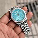 Rolex Arbi Day-Date Blue Dial