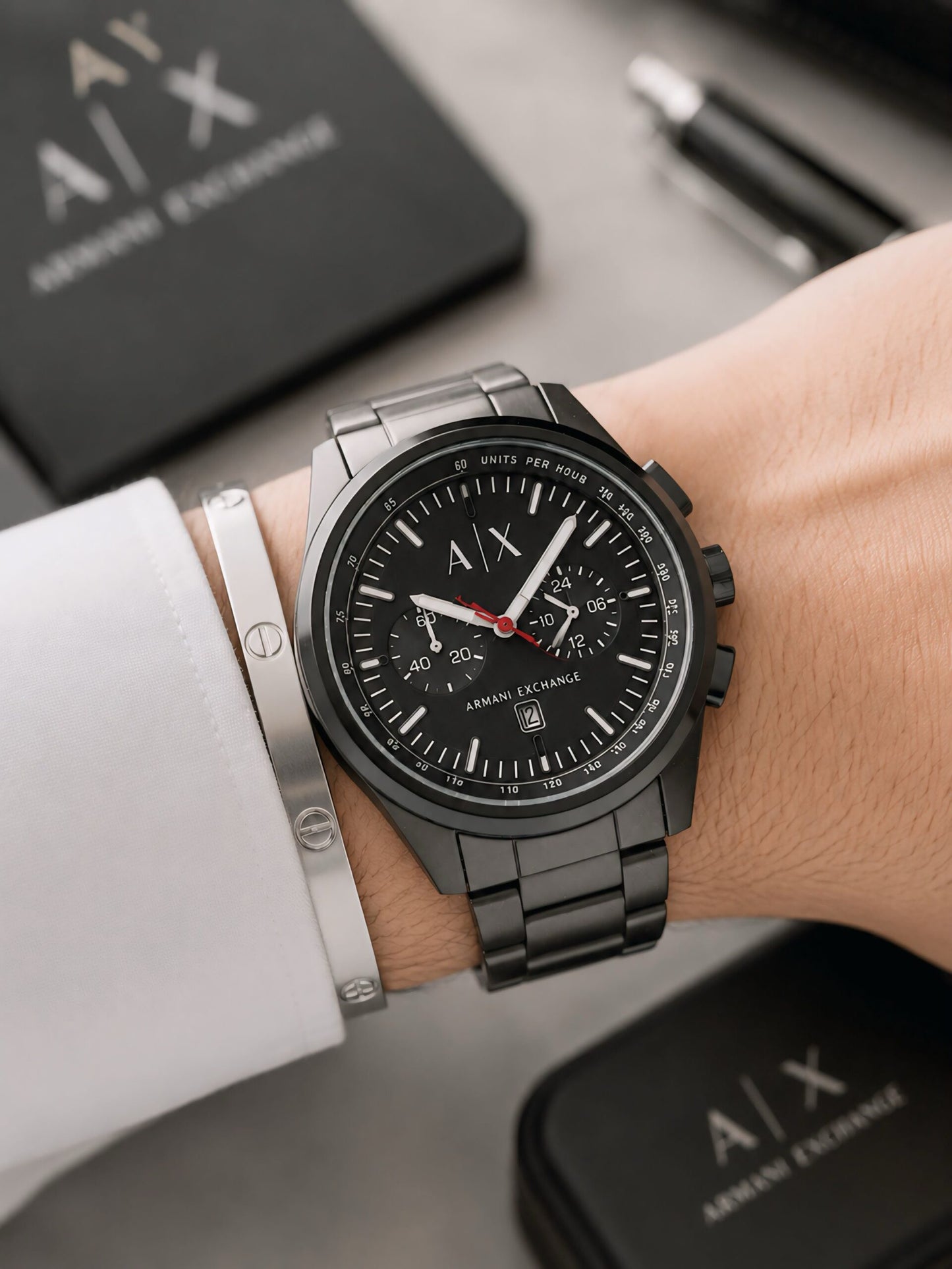 Armani Exchange AX2864 Parker Chronograph Black