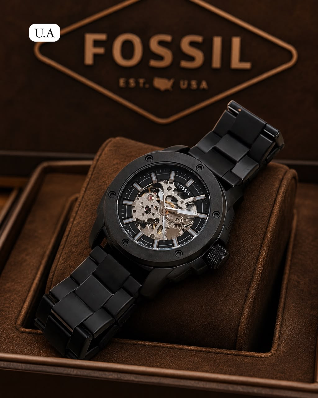 Fossil Mechanical Chase Timer Automatic Skeleton