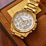 Michael Kors Brecken Gold Chronograph