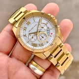 Michael Kors Brecken Gold Chronograph
