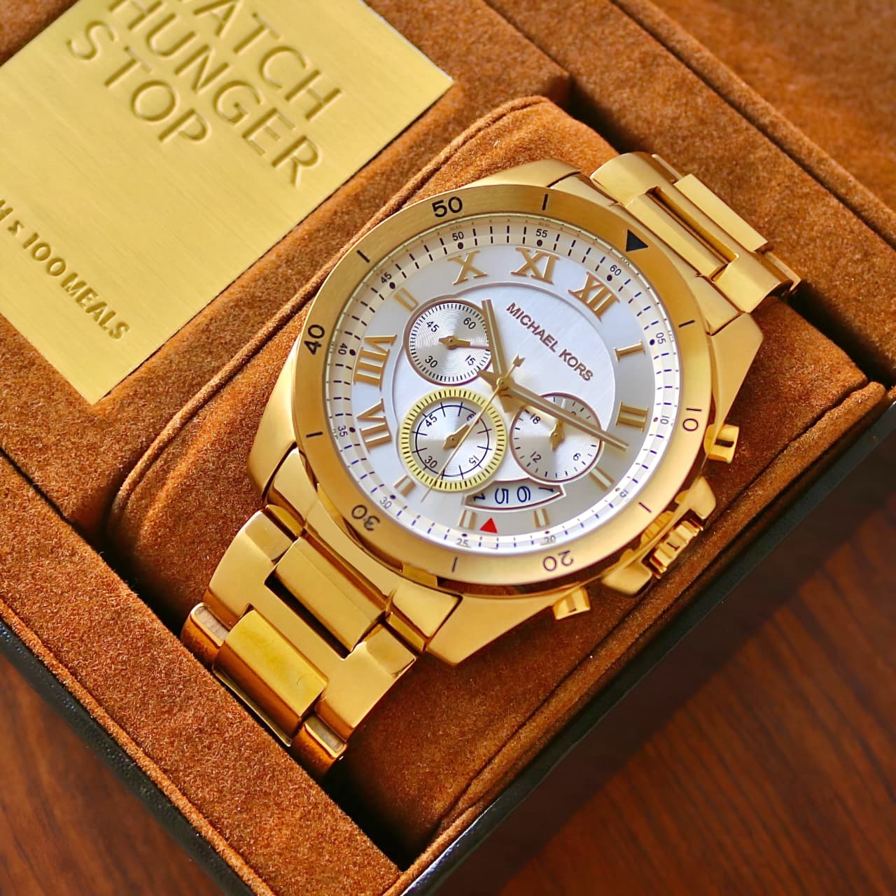 Michael Kors Brecken Gold Chronograph