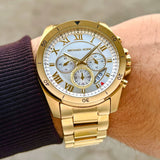 Michael Kors Brecken Gold Chronograph