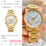 Michael Kors Brecken Gold Chronograph
