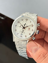 Tag Heuer Carrera Heritage Chronograph Silver Dial