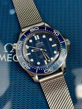 Omega Classic 3-Hand Silver Blue Dial