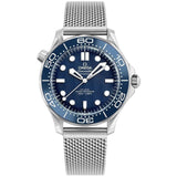 Omega Classic 3-Hand Silver Blue Dial