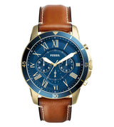 Fossil Grant FS5268 Chronograph Blue Dial