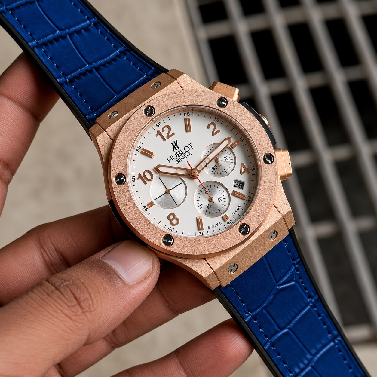 Hublot Big Bang White Dial Chronograph