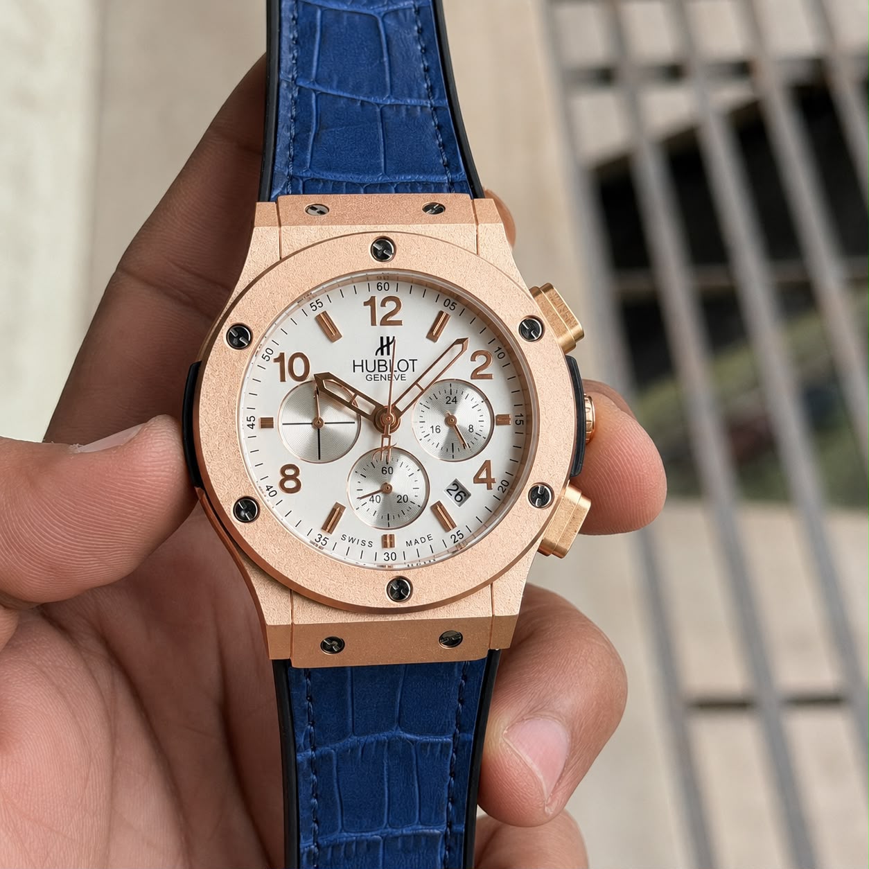 Hublot Big Bang White Dial Chronograph