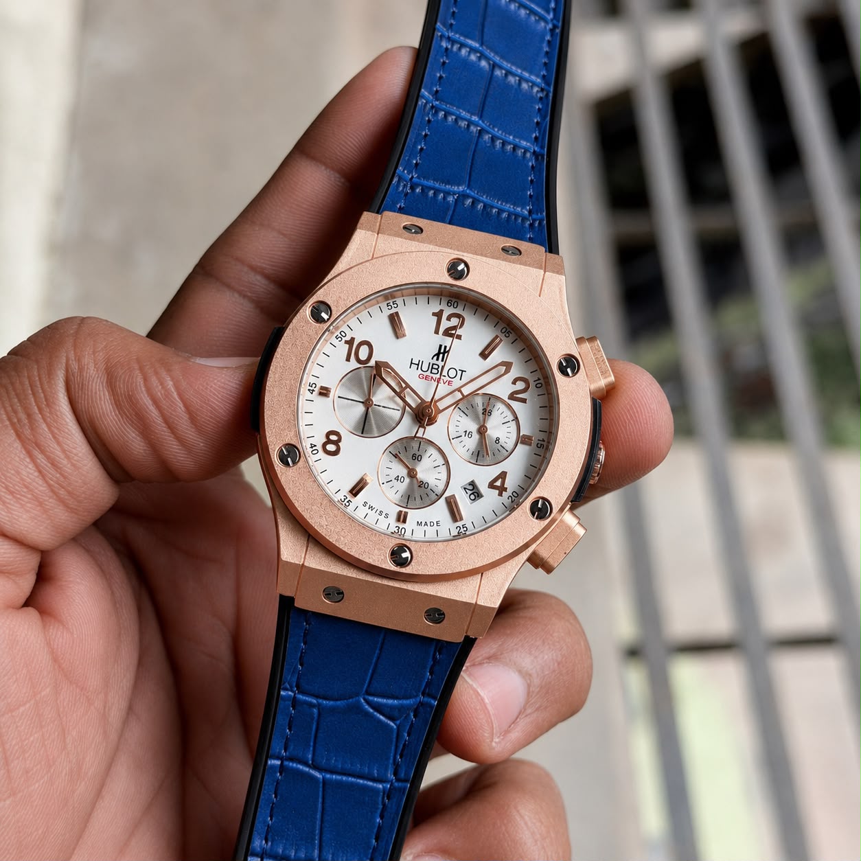 Hublot Big Bang White Dial Chronograph