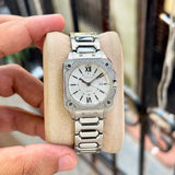 Gucci G-Flat Silver White Dial Quartz