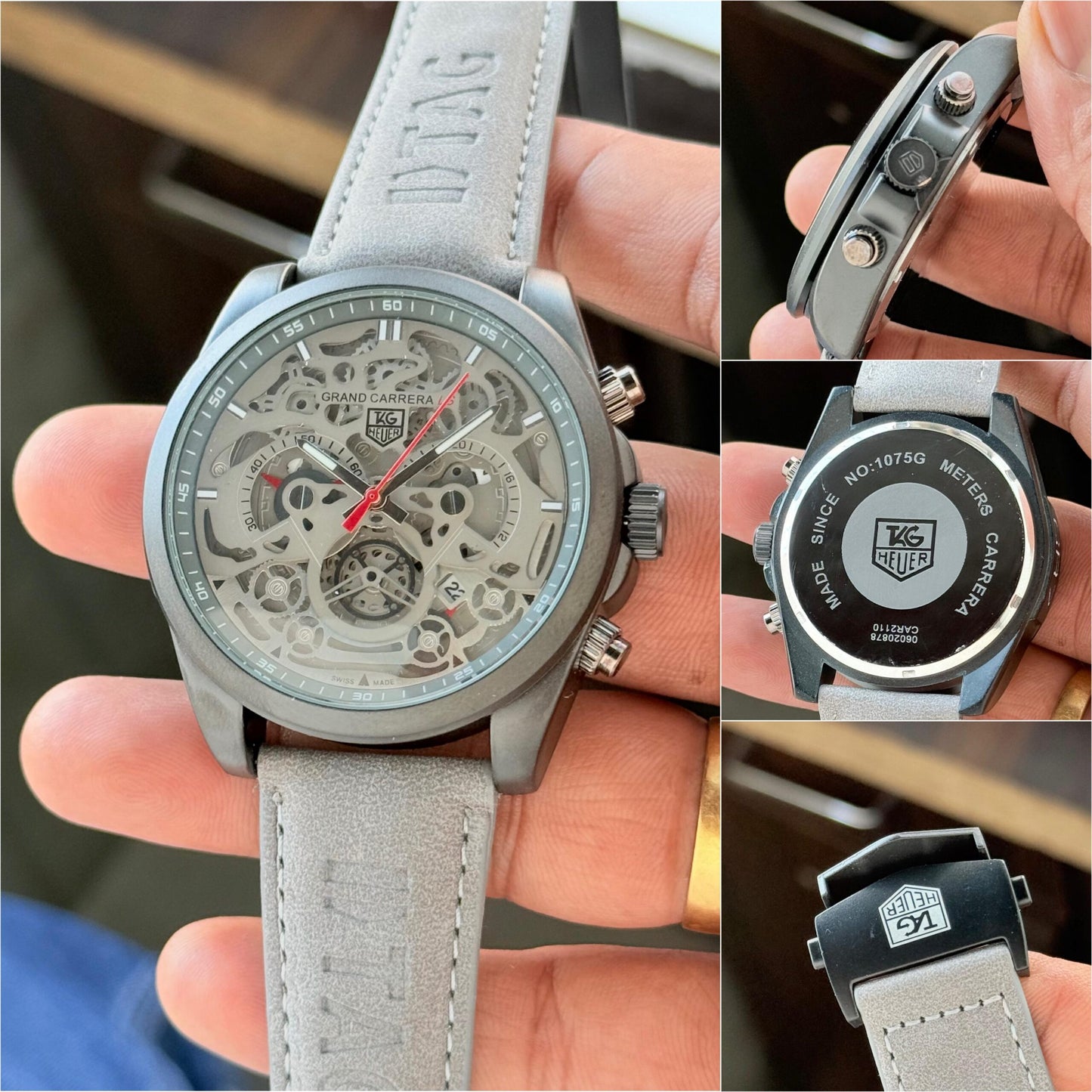 Tag Heuer CR7 Chronograph Grey Dial