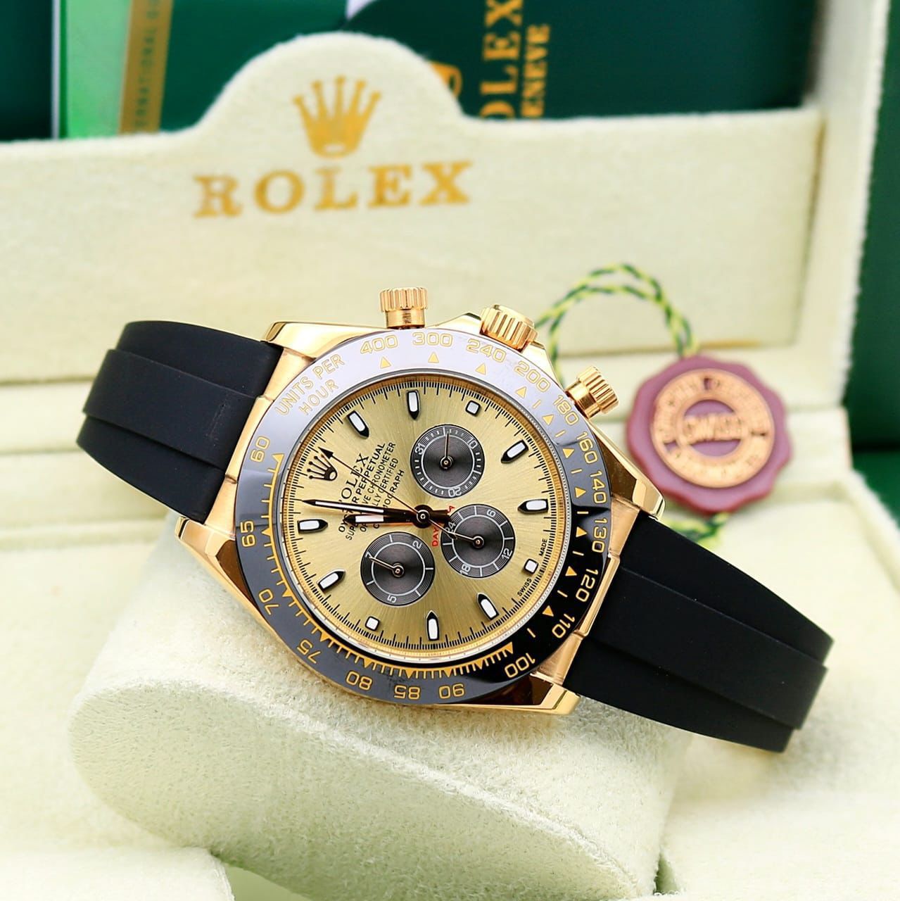 Rolex Daytona Black Gold Ceramic Chronograph