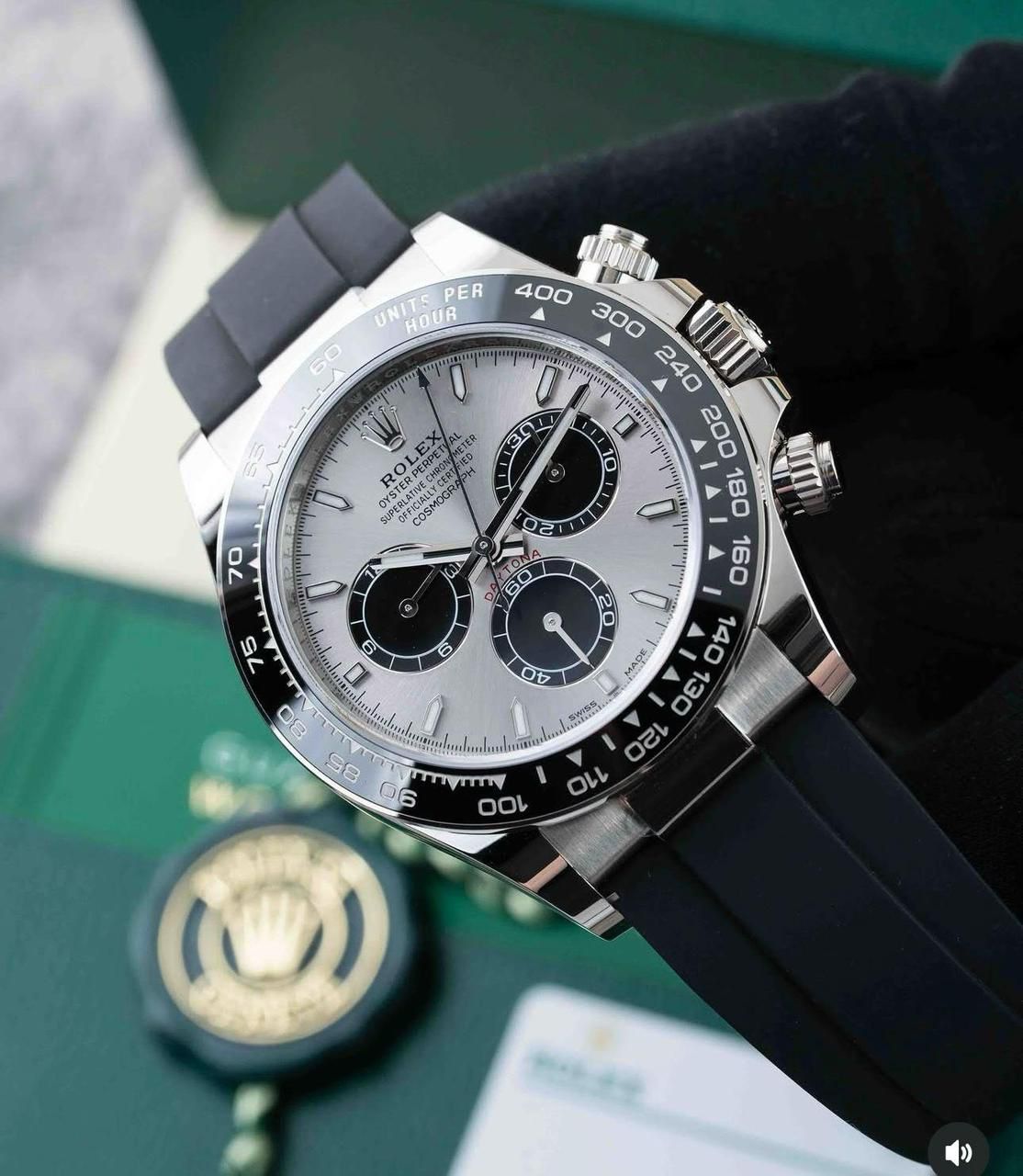 Rolex Daytona Automatic Black Grey Dial