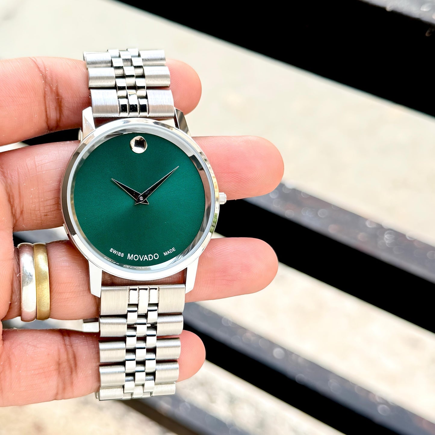 Movado Museum Classic Green Dial